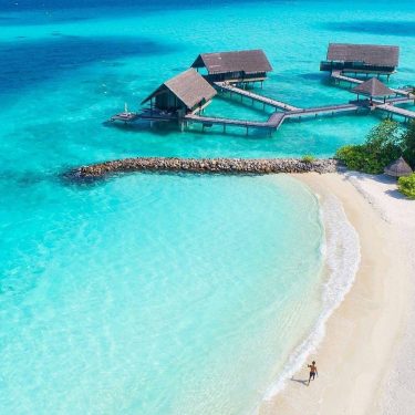 Beautiful Maldives. One of the biggest destination for digital nomads. Second picture is the&hellip;