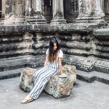 Gorgeous ruins and the most beautiful sunrise I’ve ever seen Love how there are…