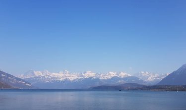 Misty panorama in thun #switzerland #thun #thunersee #panorama #mountains #travelphotography #traveling #travelgram #travel #trip…