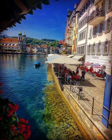 A view from Lucerne ???????? • • [Where is one of your favorite views?]…