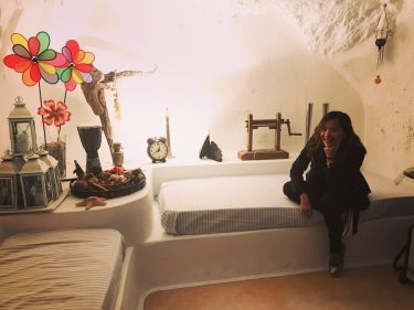 Always love this cave stone house that belongs to an architect Greek friend. ＊…