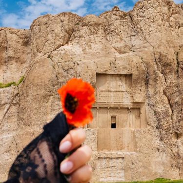 Women’strip,iran ️Tomb of Darius Achaemenid I can hear her paces! Gentle and light! Nature&hellip;
