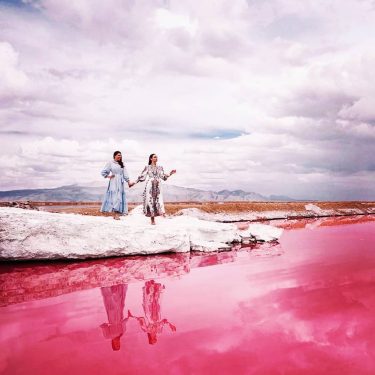 Trip,iran,,Maharloo Lake  also known as Daryache-ye-Namak is a seasonal salt lake in the highlands of the…