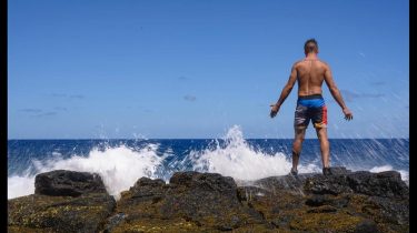 “Ocean” n. – A body of water occupying about two thirds of a world…