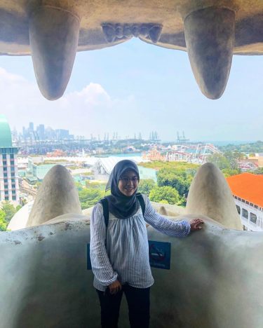 Mouth of the merlion tower . #travel #traveling #singapore #tower #sentosa #traveler #mouth #sentosaisland&hellip;