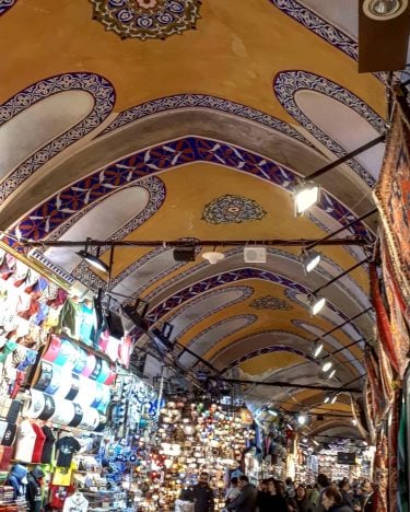 The Grand Bazaar in Istanbul is totally amazing. The building is very old with…