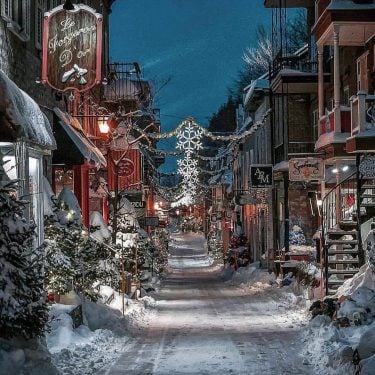 Winter in Quebec – Canada ️️️ Picture by @manucoveney #snt Tag a Friend Who…